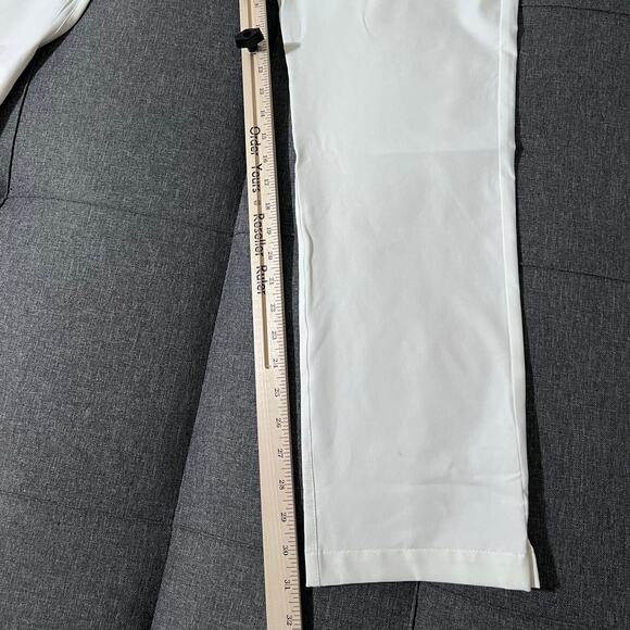 NWT‎ Under Armour Pant Women 14 White Fitted Activewear Golf - Picture 4 of 16